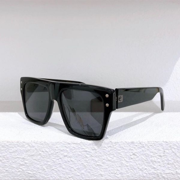 

bl fashion new men sunglasses square full frame glasses simple men business style eyewear lens laser uv400 protection send box, White;black