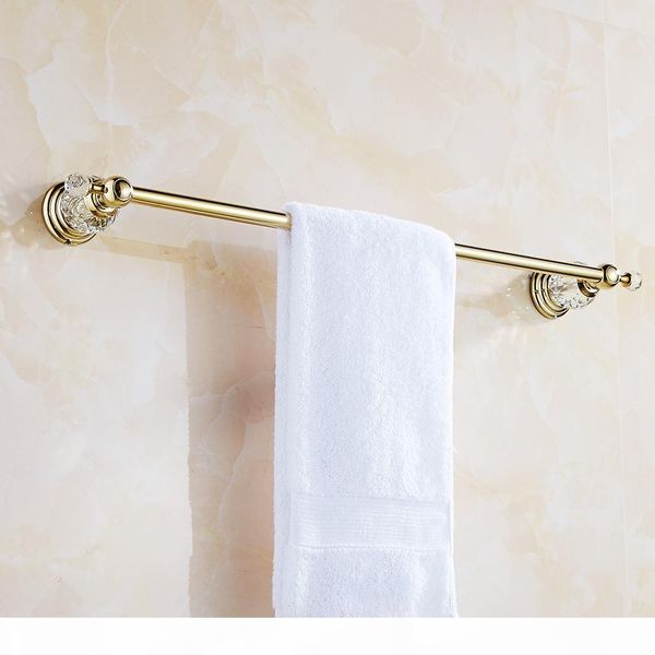 

gold clear crystal bathroom hardware set 4 item wall mount polish finish bathroom accessories set for complete bathroom decorate bbyusx