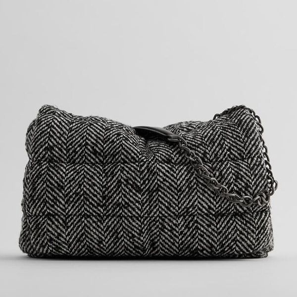 

shoulder bags casual chain women messenger bag designer canvas crossbody for 2021 fashion purse female black women's
