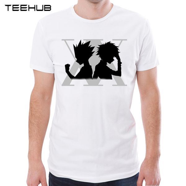 

teehub new arrival men fashion hunter x hunter printed t-shirt short sleeve tee hipster cool design sport hooded sweatshirt hoodie