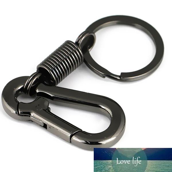 Aozbz Car KeyChain Простой Сильный Carabiner Форма Ключным Ключ Восхождение Крюк Ключ Цепные кольца Из Нержавеющей Сталь Человек Подарок Авто Интерьер