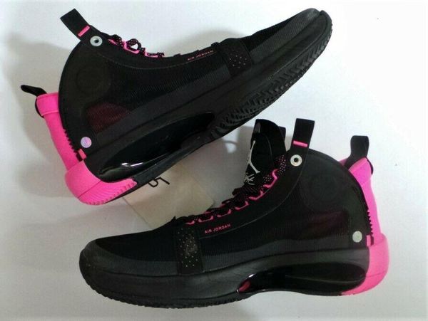 

pink ds promo 34 jumpman xxxiv unc tarheels bca pe баскетбол с коробкой hot 34s низкая спортивная обувь оптовая цена размер 40-46, Black