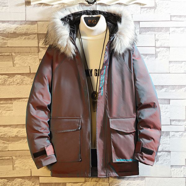 

2021 new jacket black white men's winter thick warm for sportwear fleece hoodies coat 45eh