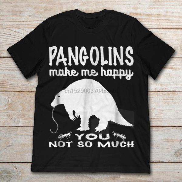 

brand pangolins make me happy you not so much t-shirt menshort sleeve t-shirt sport hooded sweatshirt hoodie