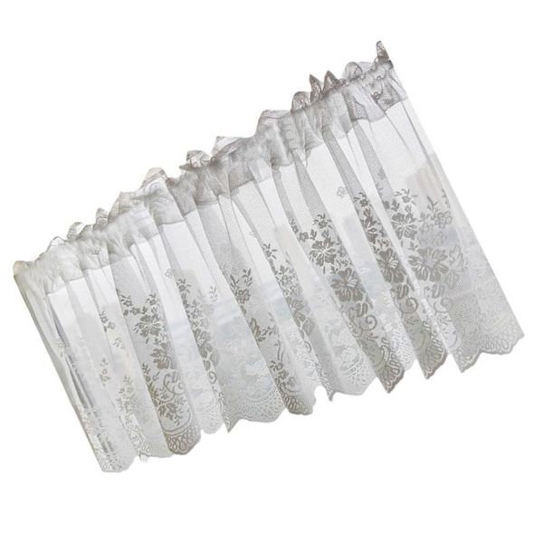 

curtain & drapes 1 sheet delicate half window short blackout for home