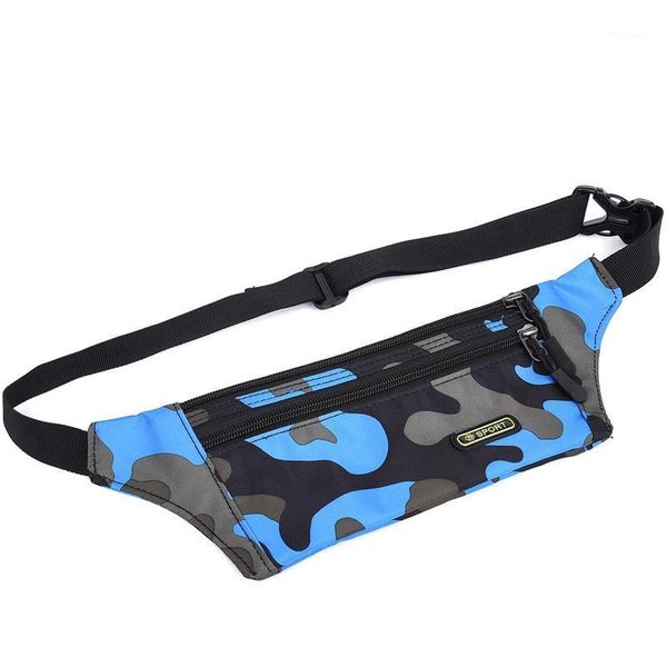 

2020 fashion camouflage men women fanny waist pack bum bags waist belt purse money phone pouch waterproof nylon hip bags1