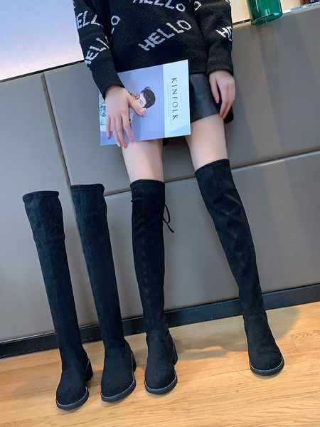 

boots socks heels round toe women's rubber shoes rain boots-women clogs platform luxury designer winter footwear, Black
