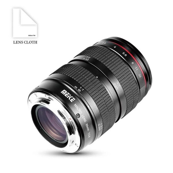 

meke 85mm f/2.8 manual focus full frame macro lens for nikon dslr camera d500/d610/d750/d800/d810/d850/d3400/d5300/d5600 + gift