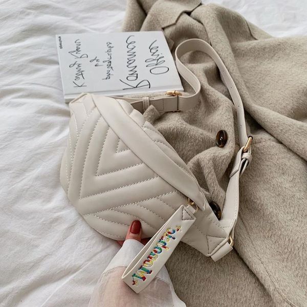 

plaid waist bags women fanny pack fashion pockets casual waist pack 2020 new thread casual functional money phone belt bag p5