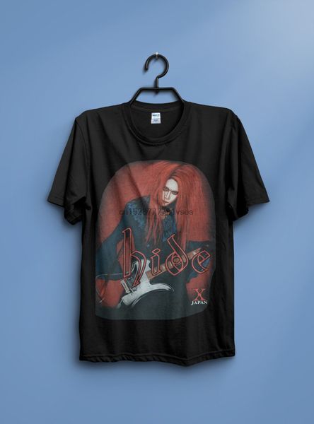 

vintage 90s x japan hide tour concert promo album size s-3xl reprint rare printed t shirt short sleeve men sport hooded sweatshirt hoodie