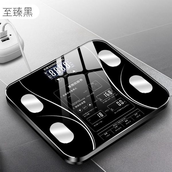 

precision weighing scales electronic floor glass bathroom scales digital led bascula peso corporal household items de50tzc