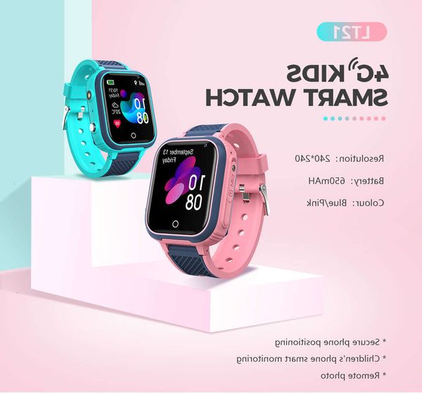 

phone 4g all network waterproof chine and english primary school students gps positioning children's smart wa