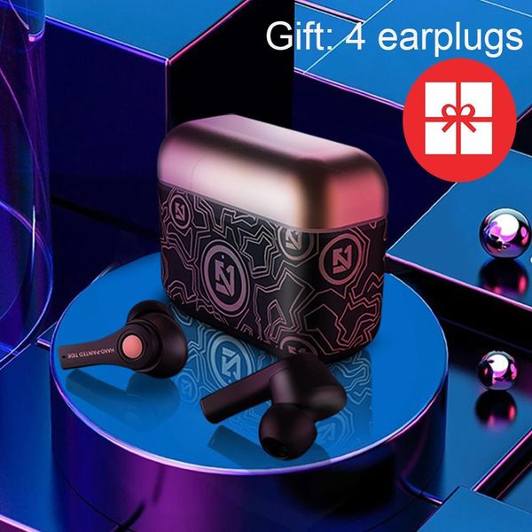 

tws wireless earphones bluetooth 5.0 microphone headphone mini in ear automatic pairing handsheadset for iphone xiaomi