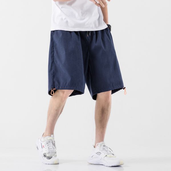 

streetwear mens summer 2020 solid hip hop men joggers fashions black shorts dropshipping