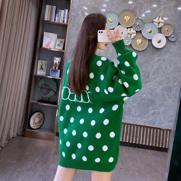 

gvpin новая ранняя осень пуловер полька pulloversweater свитер назад литерный dot пуловер xoxoogoodboy для мужчин и женщин 2ri18, White;black