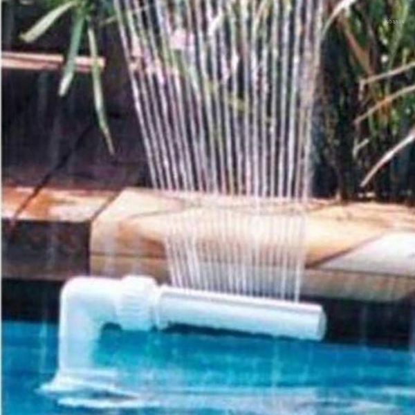 

pool & accessories swimming waterfall fountain kit pvc feature water spay spa decorations garden tube kit1