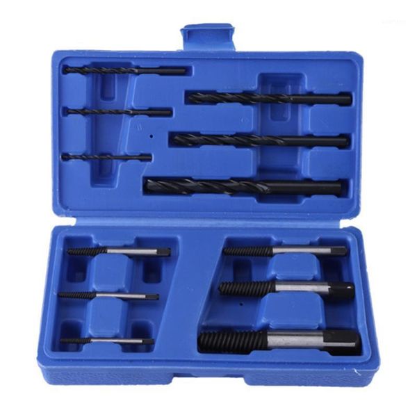 

12pcs screw extractor set screw pullers drill bits broken stud remover tool hand tool car repair tools1
