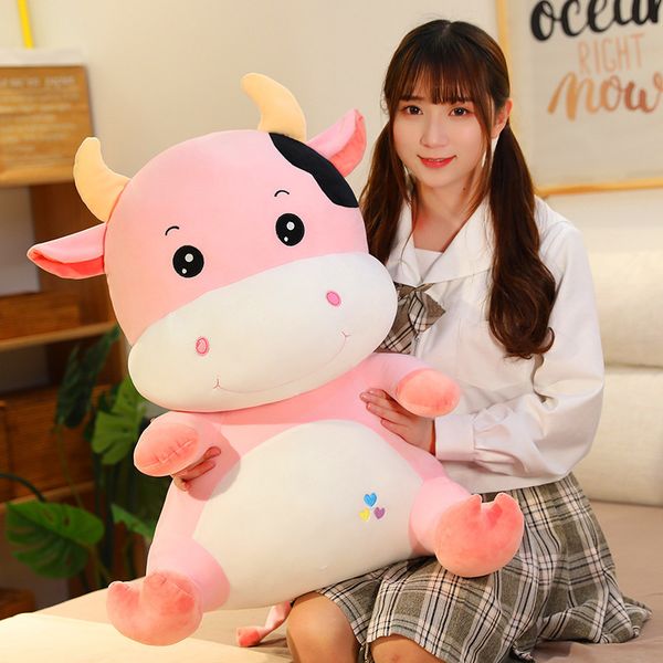 

qcow pillow cute zodiac doll plush toy girl mascot 2021 l