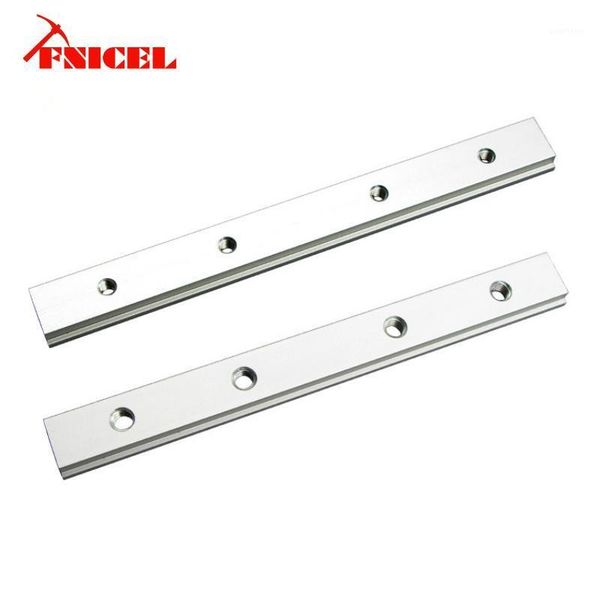 

200mm aluminium m6 m8 slide slab for t-slot t-track miter track fixture slot woodworking tools1