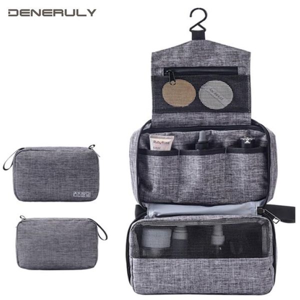 

travel cosmetic make up bag makeup organizer waterproof big bag kuferek na kosmetyki makeup woman maletin maquillaje kit new
