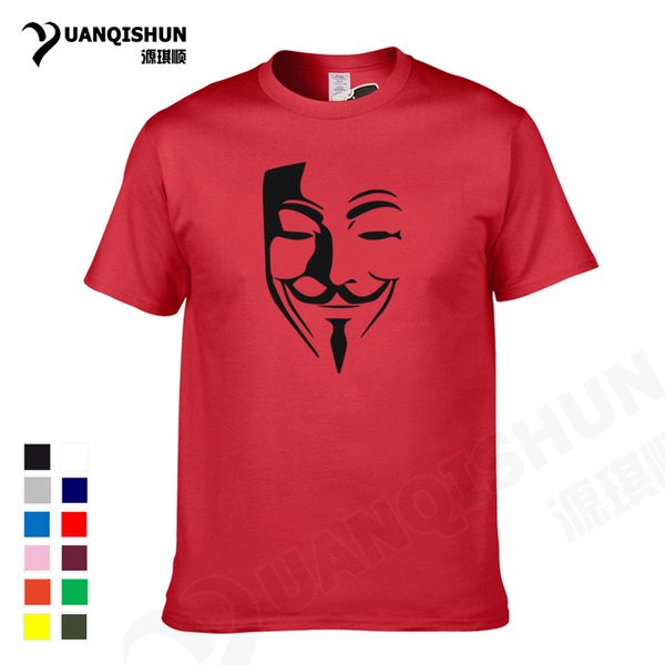 

sport yuanqishun film characters vendetta print t-shirts new printed cartoon t-shirts design for vendetta men t shirt leisure tees 3xl