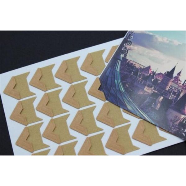 

24 corner/sheet diy vintage corner kraft paper stickers for p albums frame d sqcvum dh_seller2010