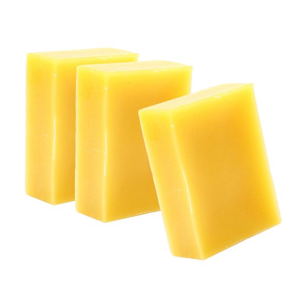 

pack 3 pieces 45g natural beeswax wax block jewelry wood furniture floor stamp polishing wax home cleaning wax