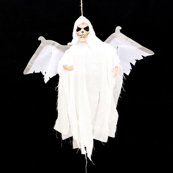 

xzh23 halloween house halloween wings flying voice control eyes with hanging shining bar ghost hanging secret room bat flying ghost 59zb7