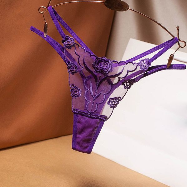 Update Multiyaer Taille LCE Blume Rose g String Höschen Sexy Gaze Durchsichtig Höschen t Zurück Frauen Dessous Unterwäsche