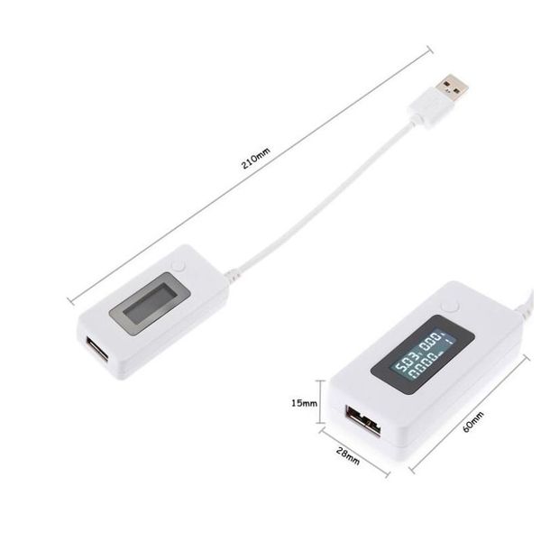 

lcd screen mini creative phone usb tester portable doctor voltage current meter mobile pow wmtoxx new_dhbest