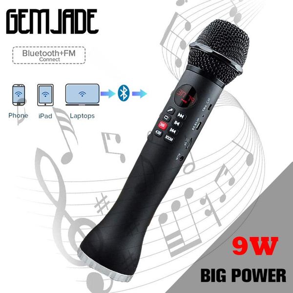

bluetooth karaoke microphone 3 in1 kids portable wireless mic singing karaoke machine handheld speaker for home party indoor ktv