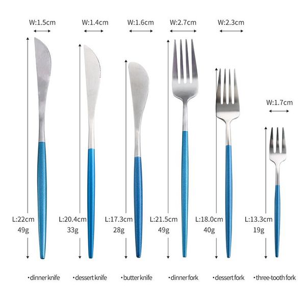

upscale stainless steel restaurant cutlery set steak knife fork coffee spoon teaspoon butter knives chopstick food table bbyfwk