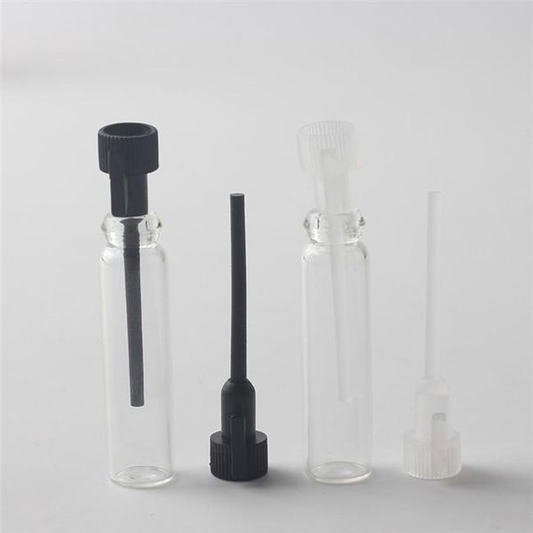 

1ml 2ml 3ml empty mini glass perfume small sample vials laboratory liquid fragrance test tube trial bottle dlh034