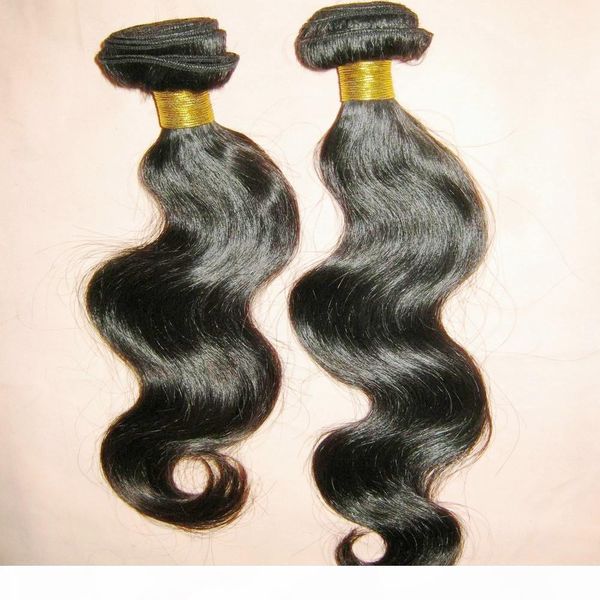 

impressed happy shopping 200g lot body wave peruvian human hair extensions silky sleek weaves, Black