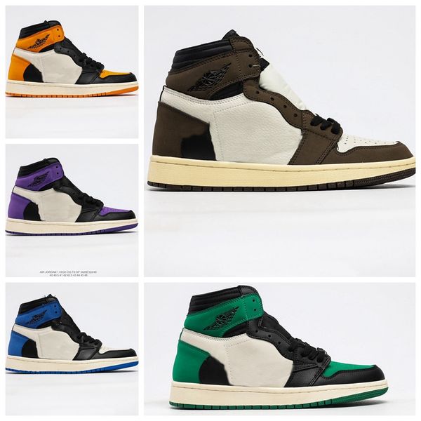 

2019 jumpman high 1 og men basketball shoes undercut classic retro cultural leisure sports sneakers