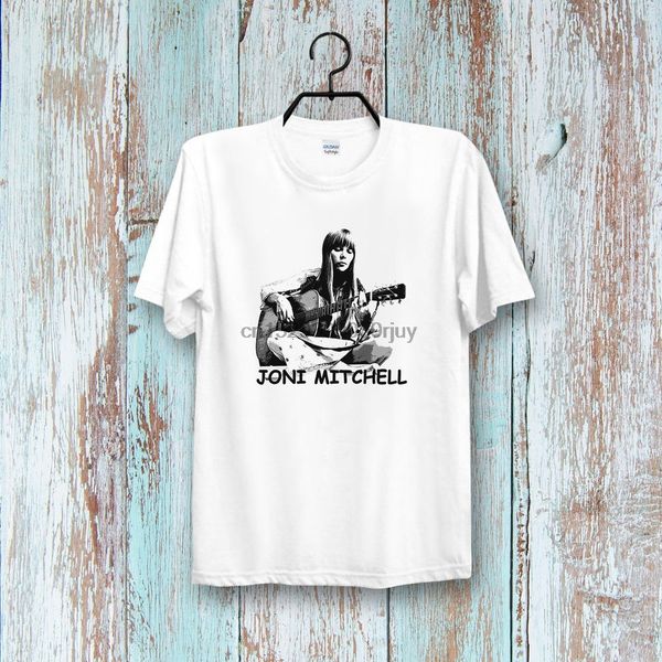 

спорт joni mitchell rock tee top vintage мужская женская майка b564