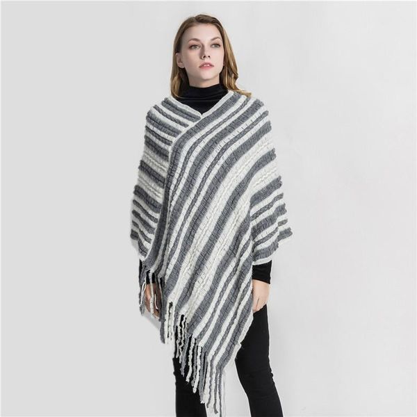 

2019 новый дизайн зима теплые плед пончо и накидки для женщин негабаритные шали обернуты кашемировые пашмина женские буфанда jllsby yy_dhhom, Blue;gray