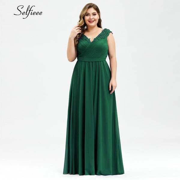 

women summer dress plus size elegant a line v neck off shoulder long chiffon appliques lace party dress 2020 vestidos robe femme1, Black;gray