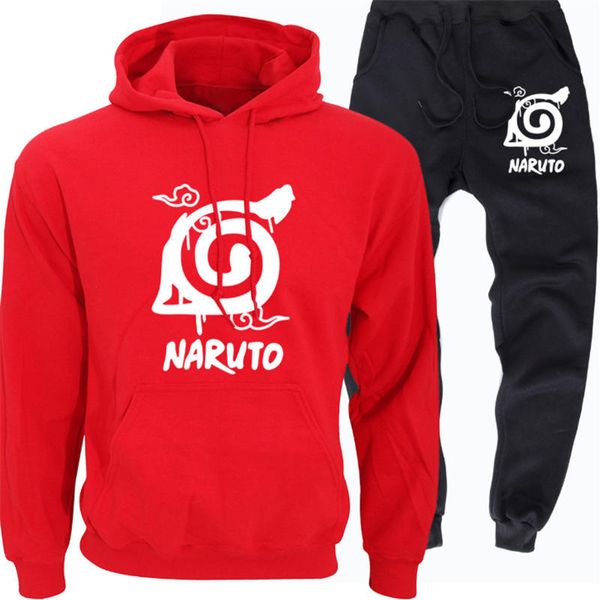 

2020 autumn and winter plus velvet men's hooded sweater japanese anime hip-hop street style sports young teenager's running suit s, Gray