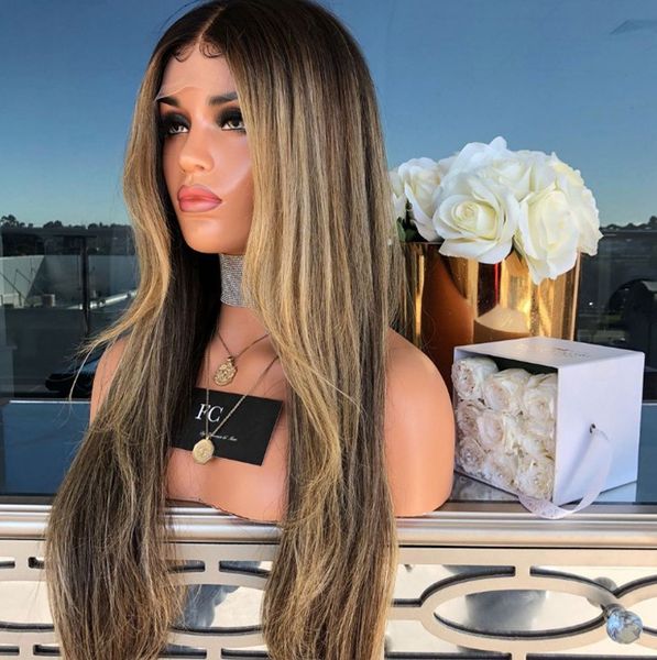 

new fashionable medium-length straight hair dyed wig lifelike shaving natural daily wig set role-playing wigs, Black