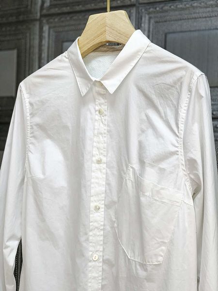 

pocket cotton q style lxj601 slant shirt rqtat