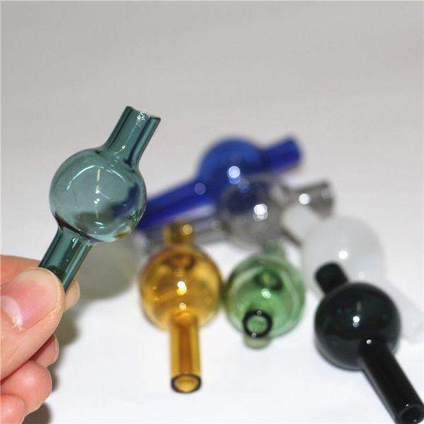 Sigara Cam Kabarcık Carb Cap Fit 20mm 25mm Kuvars Bangers Tırnak X XL Banger Su Borusu Ash Catcher