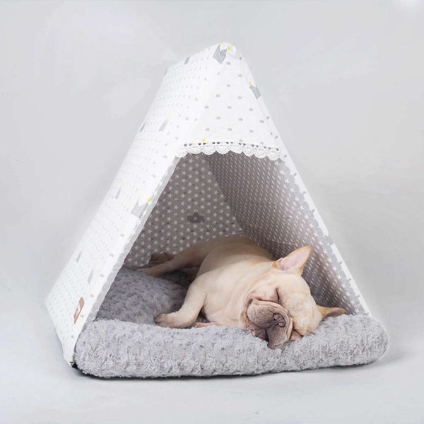 

straight triangle warm dog mat cat house pet products