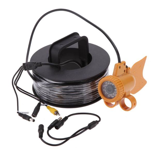 

1pc underwater fishing camera accessories fish finder 24pcs white led 20m / 30m cable