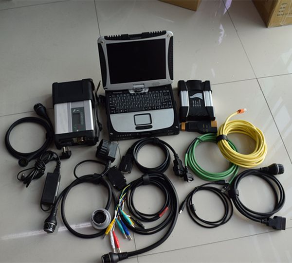 

2in1 2021-12v software ssd used lapcf19+for bmw icom next sd connect c5 mb start 5 auto diagnostic car scanner tool