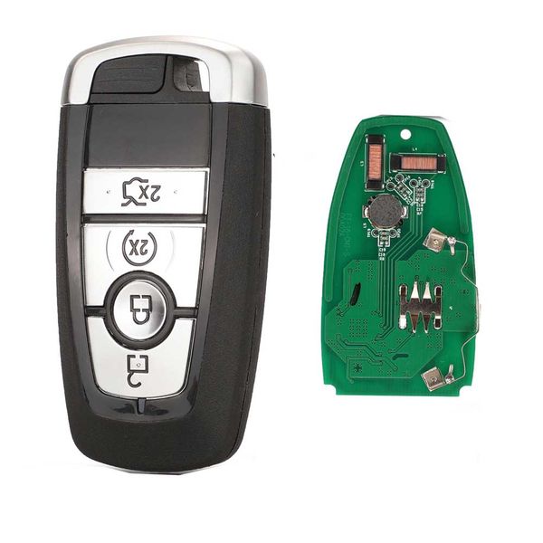

4 buttons remote car key fob 434mhz id49 for fusion explorer edge mustang 2017 2018 fsk m3n-a2c31243300