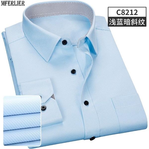 

men shirt long sleeve cotton larger size 5xl 6xl 7xl 8xl10xl 9xl autumn 14xl business man shirt dress formal 12xl, White;black