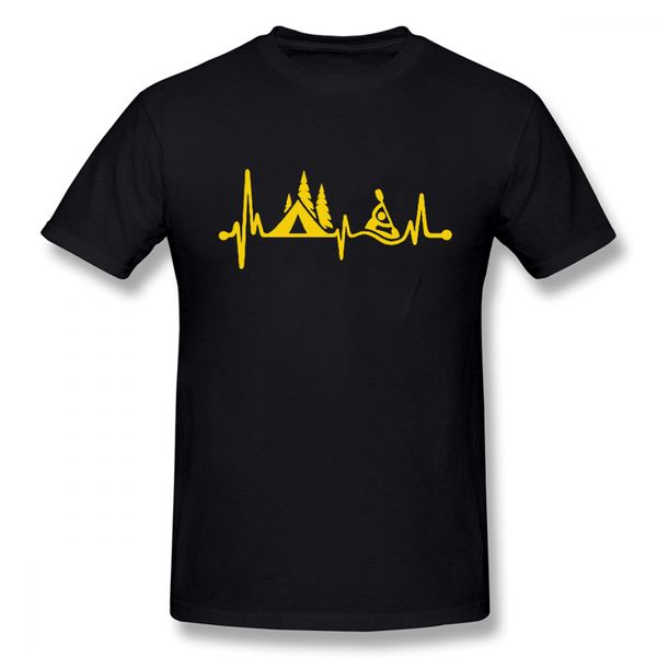 

new arrival summer fashion casual short sleeved kayak heartbeat print mens tee sport hooded sweatshirt hoodie men t shirt