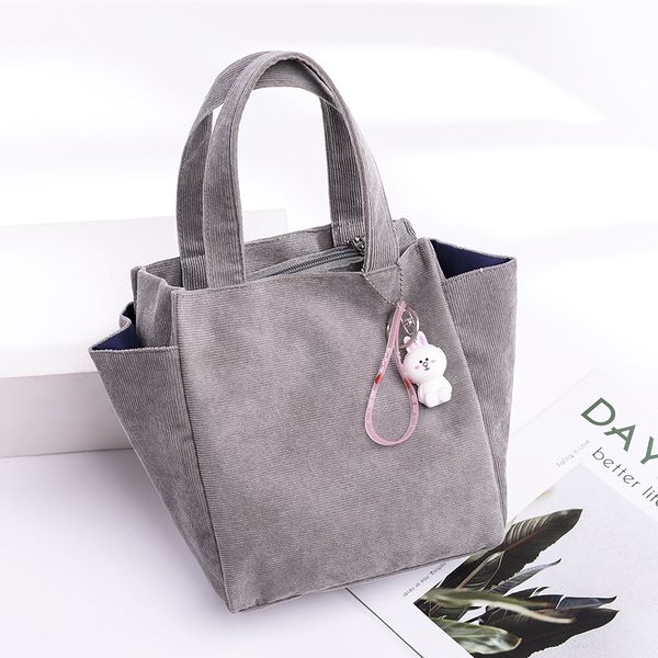 

casual bags spring 2020 new fabric outing portable simple lunch box tote bag yu 21011406dq