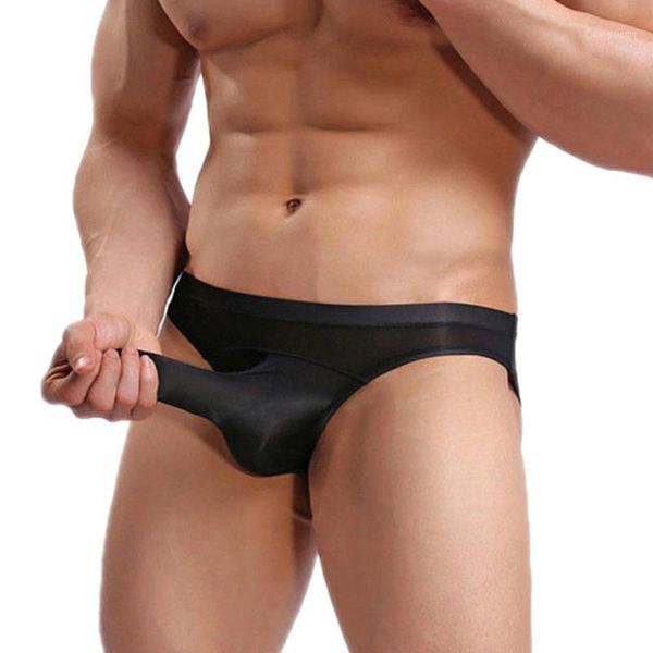 

men briefs underwear men's breathable underpants polyester cotton comfortable mens underwear shorts panties1, Black;white